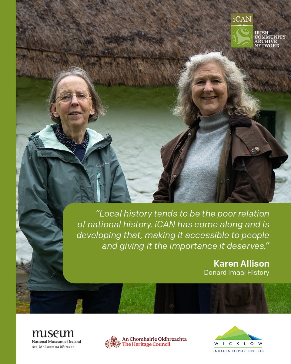 ItsOurHeritage's tweet image. iCAN #CommunityArchives websites are contributory, so that anyone, anywhere in the world can add materials to help build the collections of #OurSharedHeritage. Anyone interested in local history, in their community, we invite you explore, contribute &amp;amp; get involved @WicklowCoCo