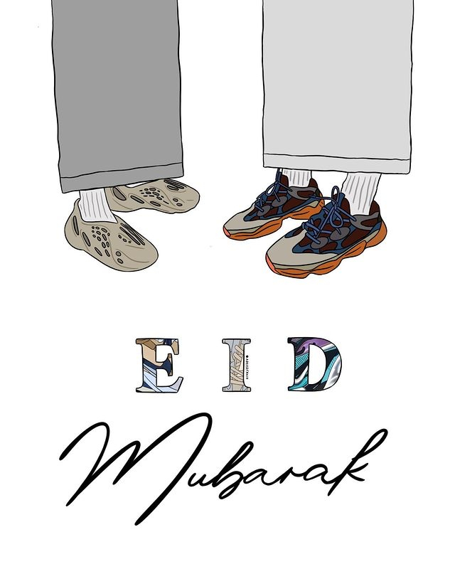 Eid Mubarak to all our brothers and sisters ⭐️ 

Art work by @abeedfakir