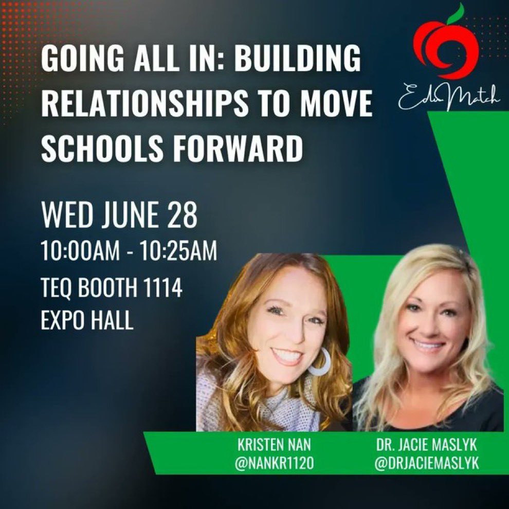 Are you ready to go ALL IN? Stop by the <a href="/TeqProducts/">TeqProducts</a> Booth #1114 &amp; have some fun with us!  <a href="/edu_match/">EduMatch®</a> #ALLinEDU #ISTELive23