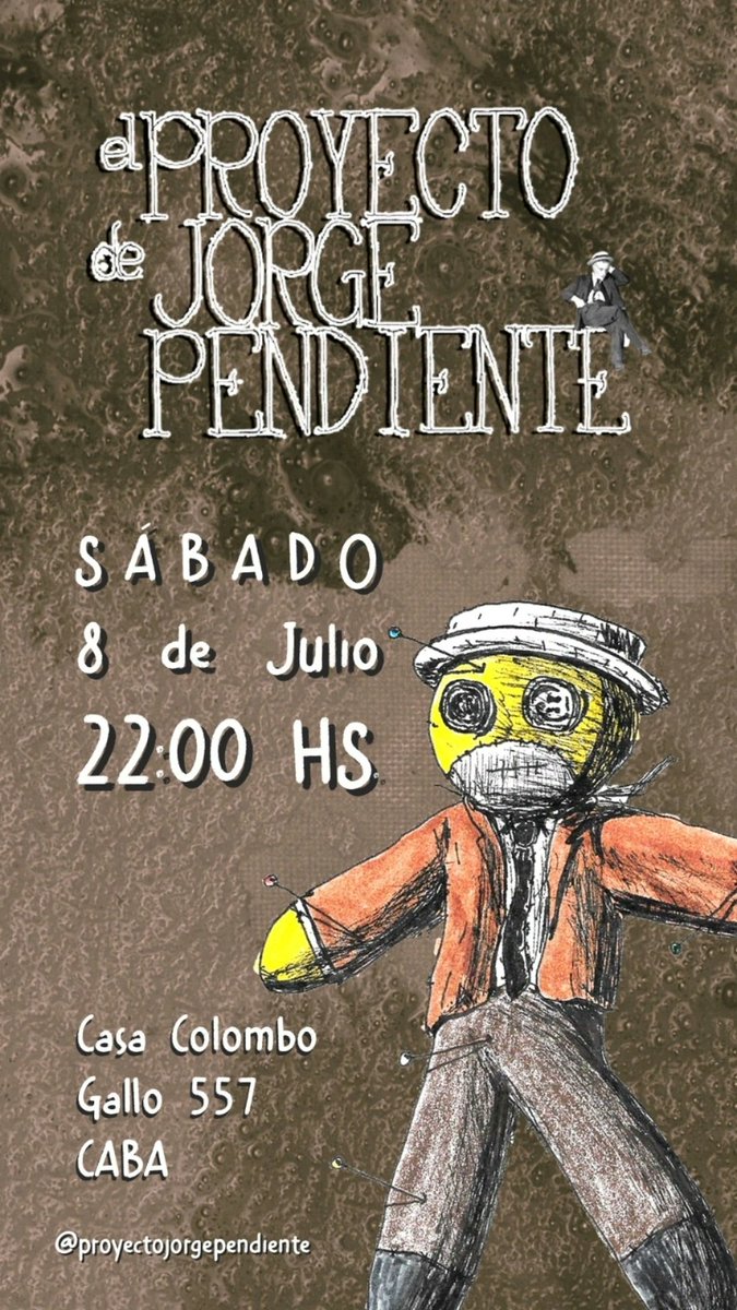 El Proyecto de Jorge Pendiente tweet media