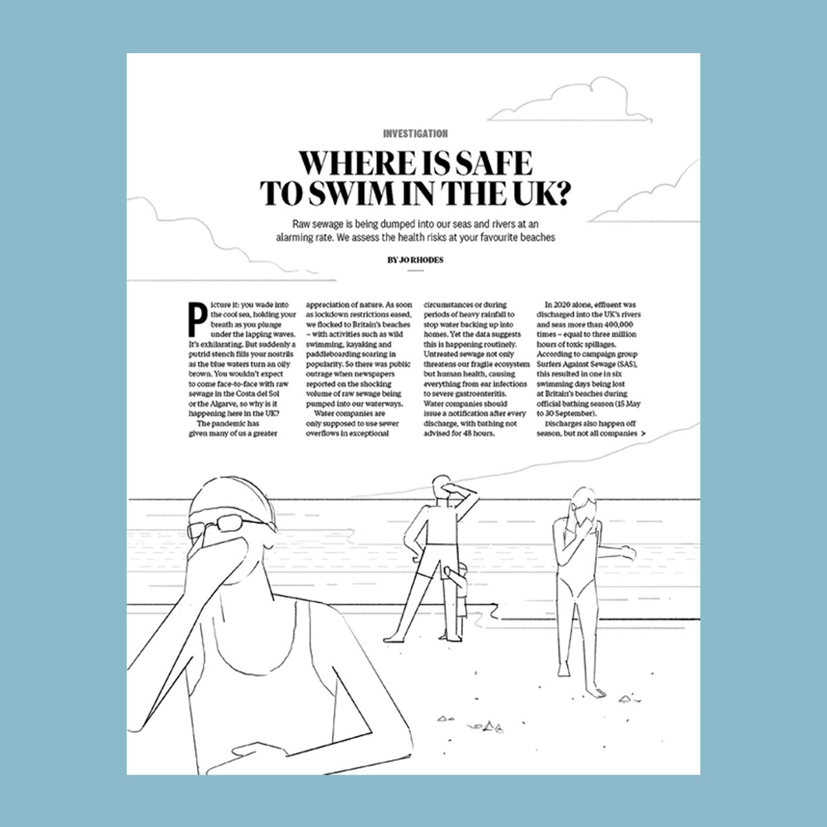 _PaulReid's tweet photo. Another illustration (and the unused sketches) for Which? Travel. https://t.co/MXn7EJbPvd