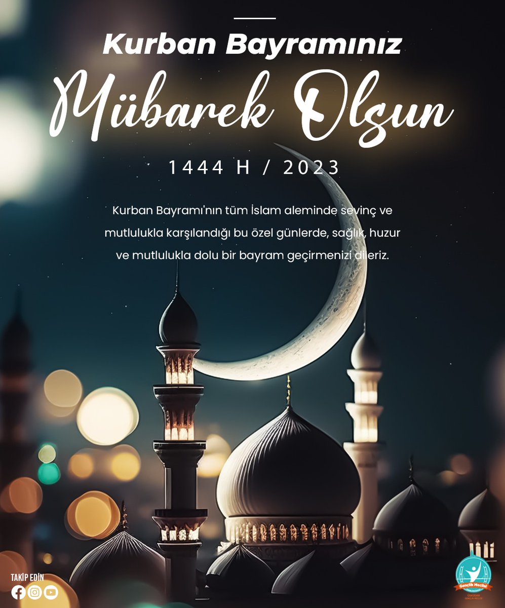 Üsküdar Gençlik Meclisi hayırlı bayramlar diler. 🍬🚀