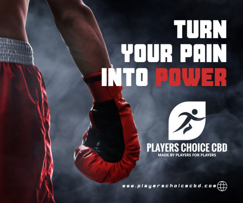 Turn your pain into power
Check us out: playerschoicecbd.com
#playerschoice #playerschoicecbd #cbd #athletelife #weareallplayers #madeforplayersbyplayers #cbdoil #cbdlife #cbdproducts #training #headinthegame #trainharder #recoverfaster #cbdgummies #wellness