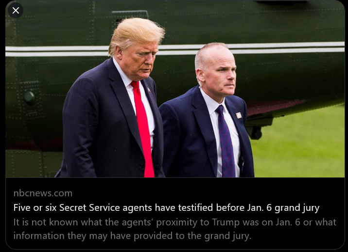 Has Smith Pierced the Veil...?
#BluePride #ProudBlue #ProudBlueVets #FreshResists #DemVoice1 
-- It has not been released which Agents testified but if they are on the stand, then its the first sign that Smith has pierced the veil of secrecy between TFG and his Secret Service…