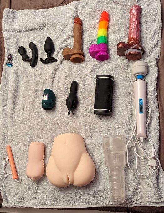Collection so far ~  Look forward to see me use them all ! 💙  Fansly: https://t.co/f2LdDL8Xym Ph: https://t<a href="/tag/femboy"class="tags"><span>#femboy</span></a><a href="/tag/nsfwtwt"class="tags"><span>#nsfwtwt</span></a>