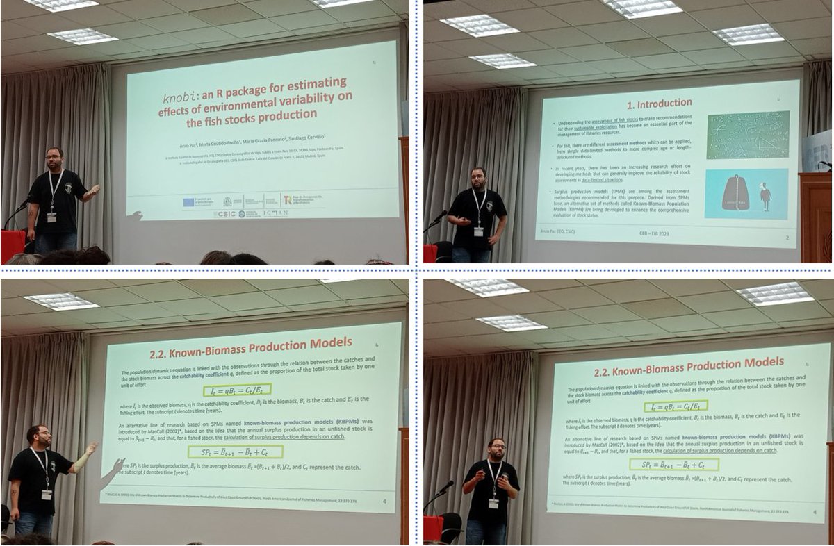 🗣️<a href="/a_paz_/">a. paz</a>

👏Según nos cuentan, excelente presentación del paquete de R Knobi para implementar modelos de producción de biomasa conocida considerando efectos ambientales 
#CEBEIB2023

🔗Puedes consultarlo en el repositorio #github del grupo #MERVEX: github.com/MERVEX-group/k…