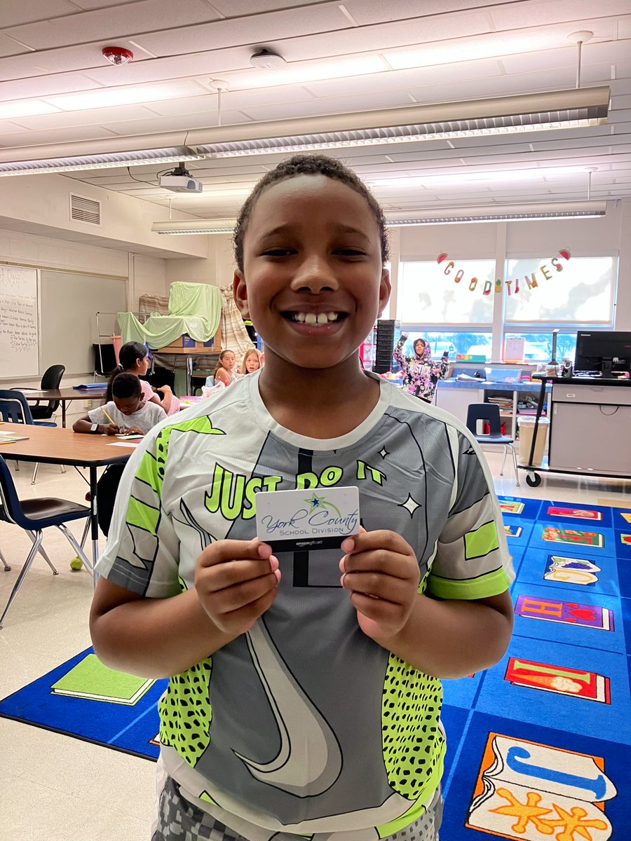 April Insley (@msinsley) on Twitter photo Congratulations to Ian in Mrs Miller’s 3rd Grade Summer Academy class for being the first trivia winner for our One School, One Book reading of The Islanders by <a href="/maryalicemonroe/">Mary Alice Monroe</a> He won an Amazon gift card! Thanks to <a href="/YCSD/">York County School Division</a> We’re #LearninginParadise <a href="/KingofReading31/">Meagan King</a> Congratulations to Ian in Mrs Miller’s 3rd Grade Summer Academy class for being the first trivia winner for our One School, One Book reading of The Islanders by <a href="/maryalicemonroe/">Mary Alice Monroe</a> He won an Amazon gift card! Thanks to <a href="/YCSD/">York County School Division</a> We’re #LearninginParadise <a href="/KingofReading31/">Meagan King</a>