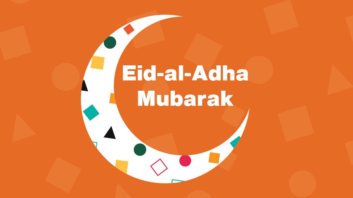 Eid-al-Adha marks the end of the Hajj, the annual Islamic pilgrimage to Mecca. Muslims around the world may celebrate the day by attending prayers, performing a sacrifice, providing aid to others, or sharing a special meal with loved ones. #EidMubarak!