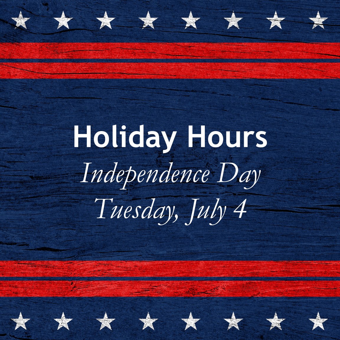 SMHCHealth's tweet image. Check out SMHC’s holiday hours for Independence Day here: mh.care/RE9R50OVX7P

On Tuesday, July 4:
- SMHC Offices and Outpatient Lab and Radiology are closed. 
- Walk-In Care Centers are OPEN.  
- Both Medical Centers and Emergency Departments remain open 24/7/365.