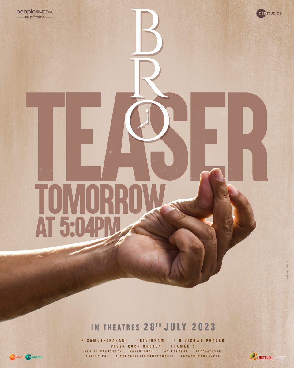 Teja94092540's tweet photo. #BroTeaser  🌋🌋#pawankalyan #BroTheAvatar https://t.co/HOErDGrHR3