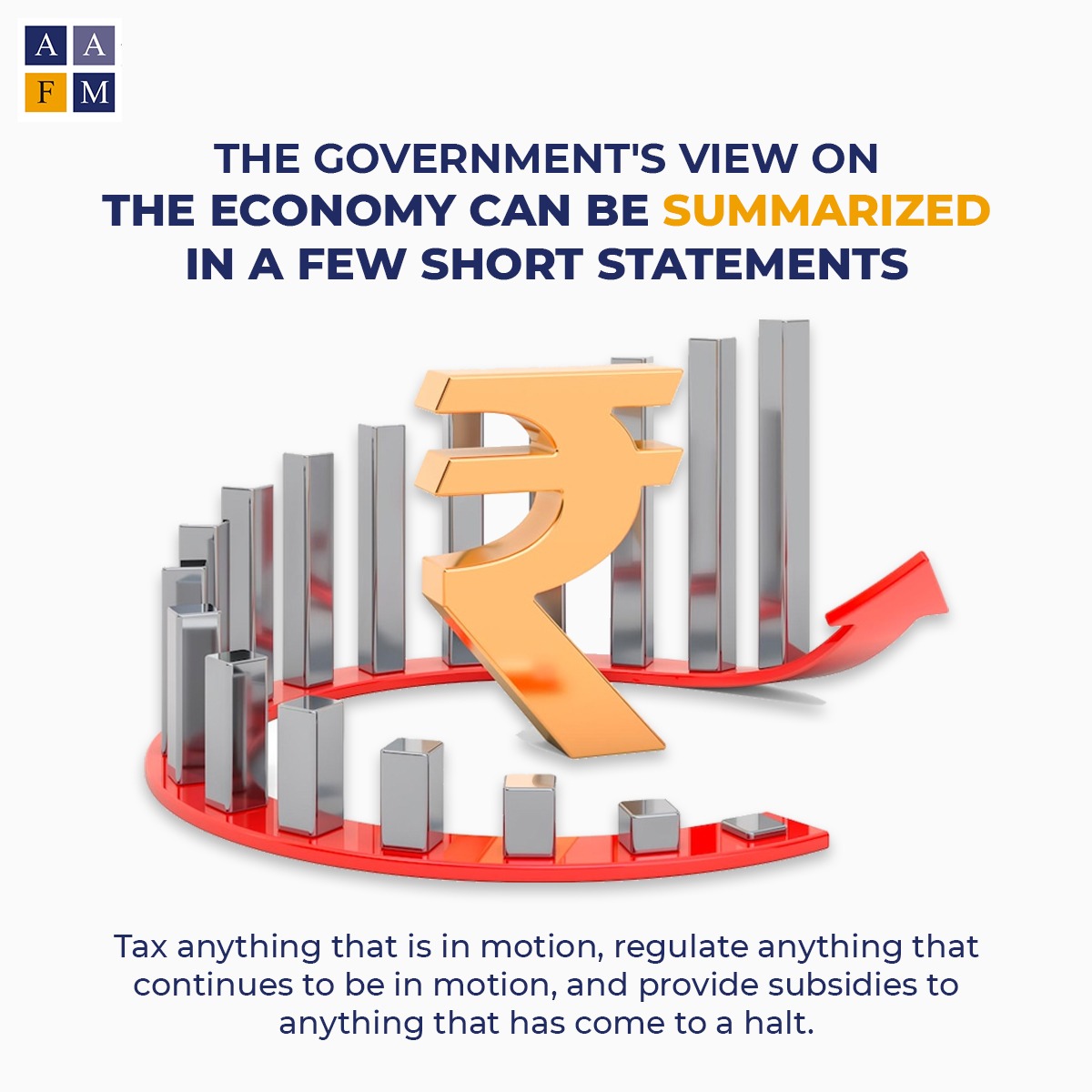 AafmIndia's tweet photo. Government's Economic Philosophy: Tax, Regulate, and Subsidize for Stability
#governmenteconomicapproach #taxregulatesubsidize #economicphilosophy #economystance #economicstrategy #taxationandregulation #economicforces #subsidies #economicframework #aafm #aafmindia https://t.co/tZRMTtwtMN