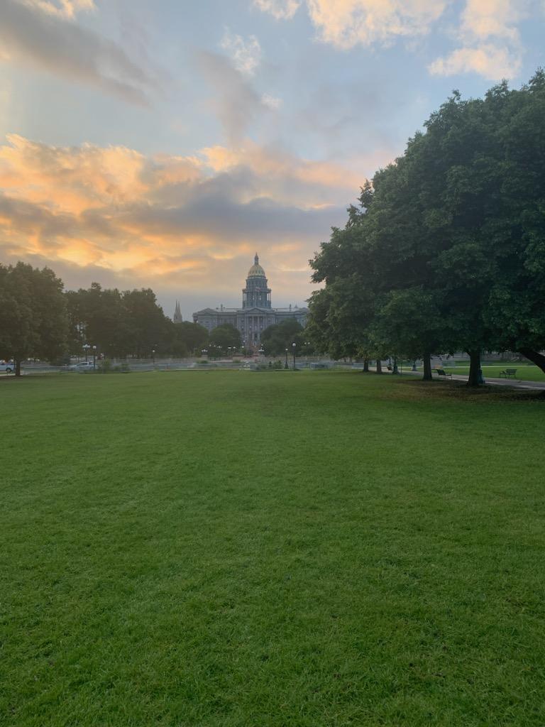 Happy Bike to Work Day! It's a beautiful morning here at Civic Center Park, so stop by with your #JoyrideCrew at the Way to Go station on Bannock Street and 14th! #BTWD2023 #WayToGo