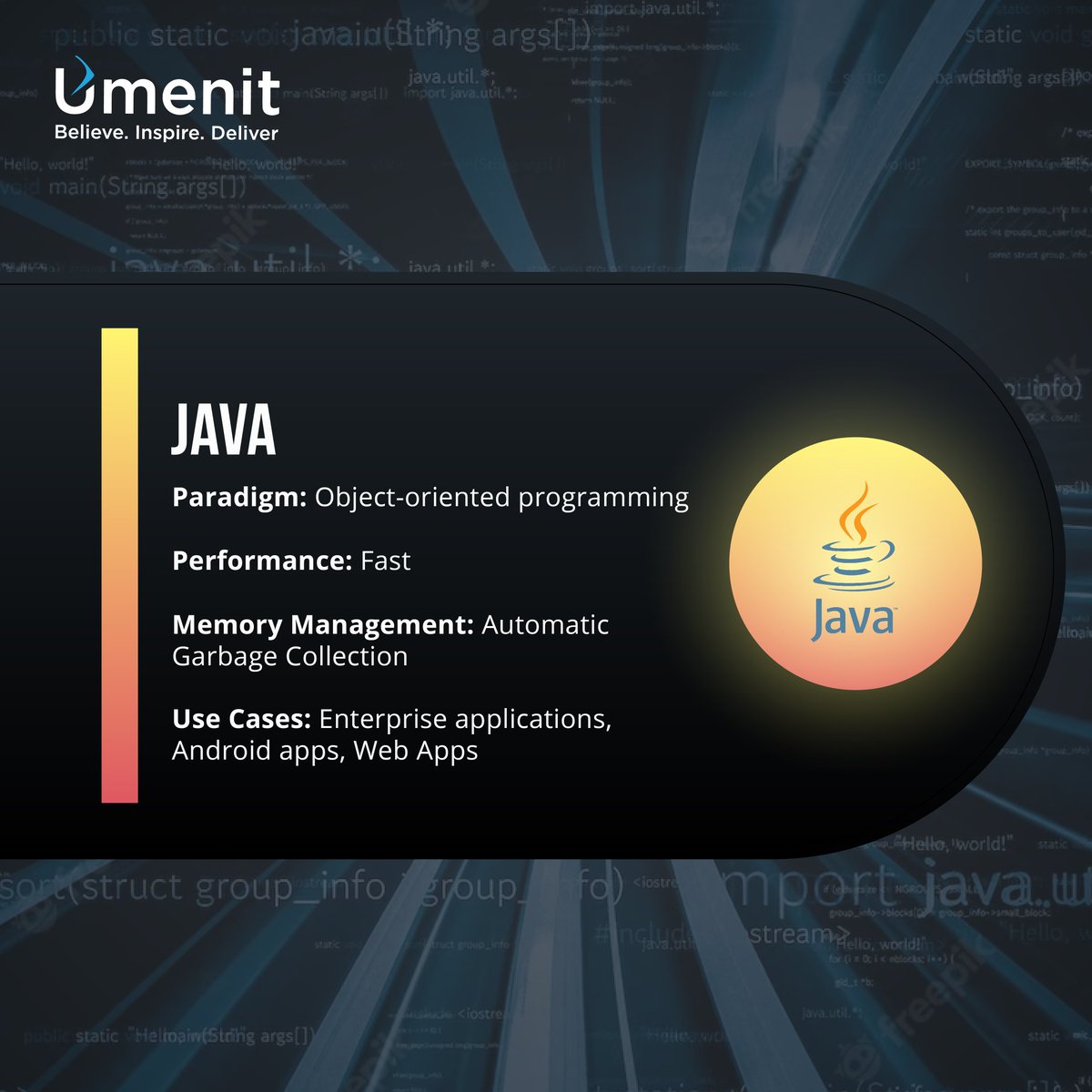 umenitofficial's tweet photo. Choosing the right #programminglanguage can be overwhelming.
Our advanced comparison guide breaks down the differences between #Java, #Python, and #csharp to help you make an informed decision.
Don't get lost in details, make your choice with confidence and our guide!
#Umenit https://t.co/LFuws6kPD5