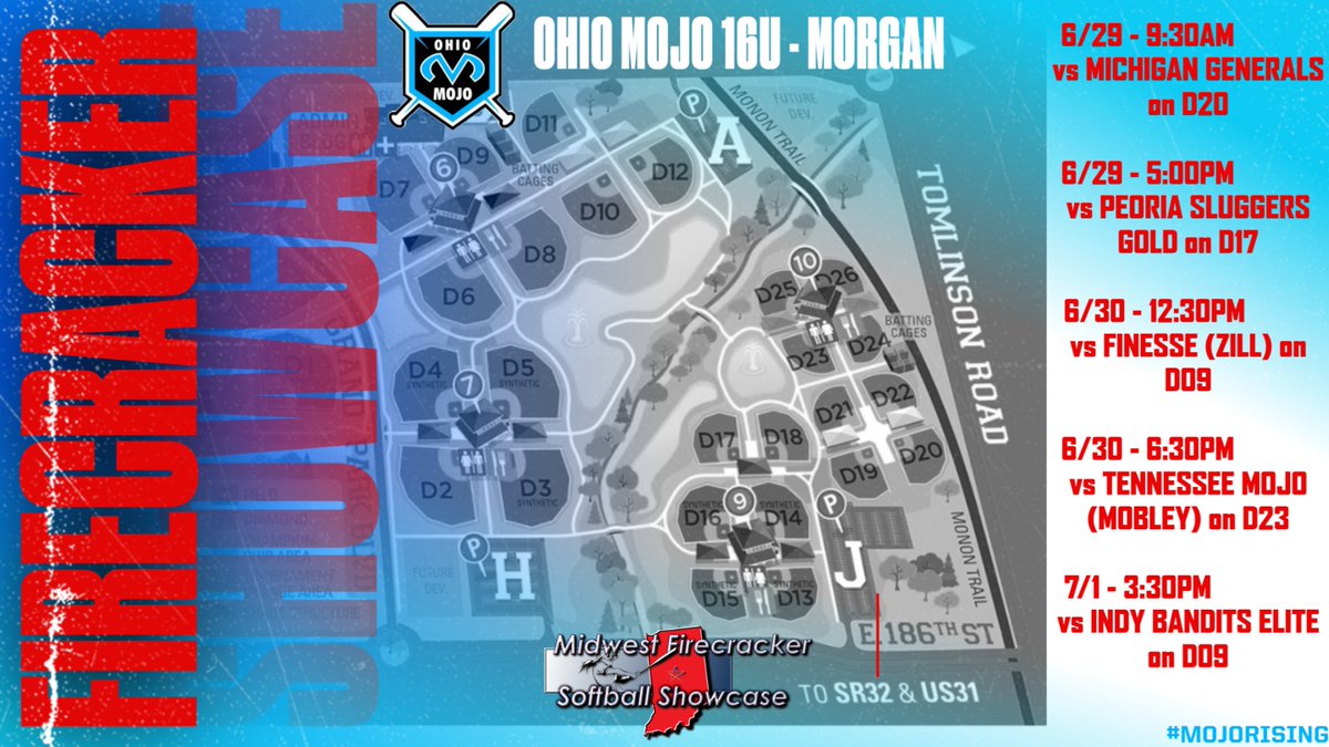 OhioMojoMorgan's tweet photo. Indy here we come! #pgf #FirecrackerShowcase https://t.co/AvgWDORKwZ