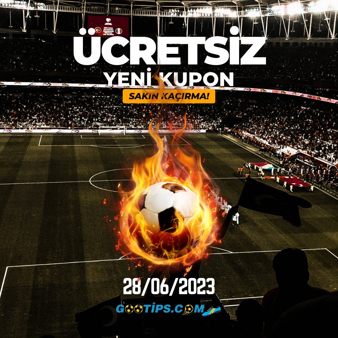 Ücretsiz kupon yayınlandı!  
gootips.com/kuponlar

Hemen oyna maç saatini kaçırma. 

GooTips ekibi bol şanslar diler. 
#iddaa #ücretsizkupon #mackolik #nesine