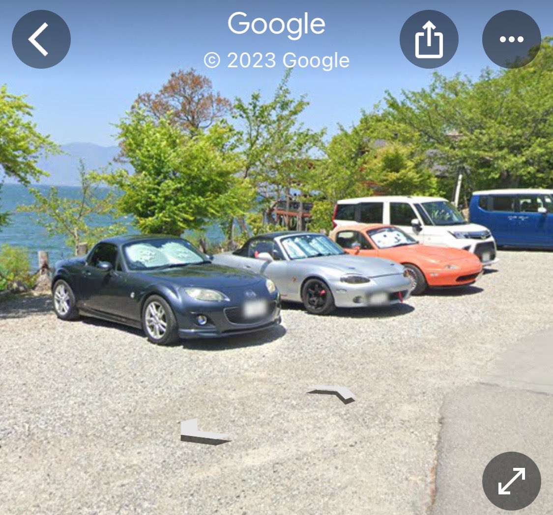 ストリートビューにがっつり写ってました笑

Google先生、先導ありがとうございました！🤣