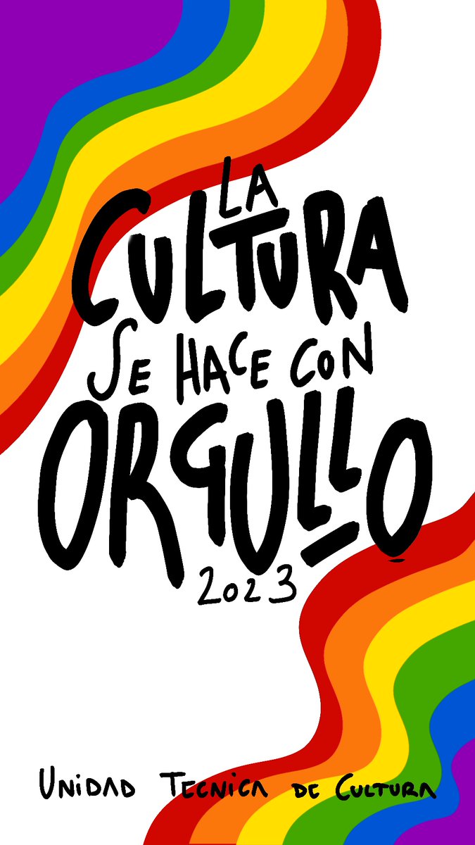 culturacomplu's tweet photo. 🏳️‍🌈 ¡La cultura se hace con #orgullo!

Feliz Día Internacional del @OrgulloLGBTIQ+. Seguimos luchando por una cultura inclusiva, de la que toda persona pueda formar parte.

#Orgullo2023 https://t.co/Axcih7IvDM
