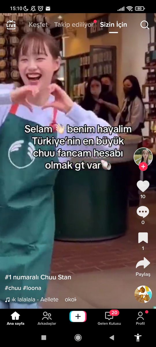 yagmur fancam hesabi acmis! takip edin 🥰🥰