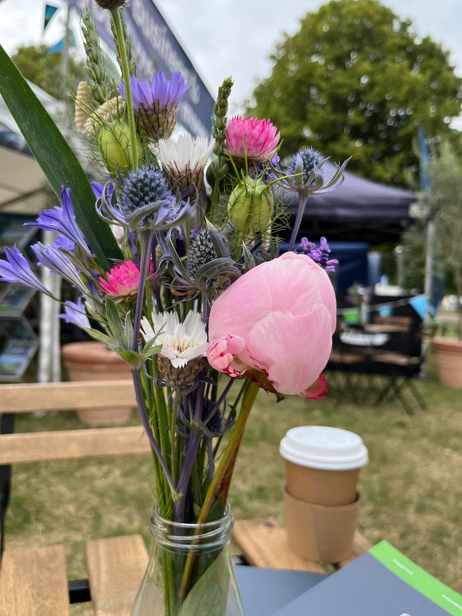 Pretty posies. 

What better way to celebrate #BritishFlowersWeek than to decorate the tables of our @norfolkshow stand with beautiful blooms from AF Member @englishpeonies.

@MarketFlowers #smarterprocurement #farmingandagriculture #ruralbusiness @Flowers_ft_Farm