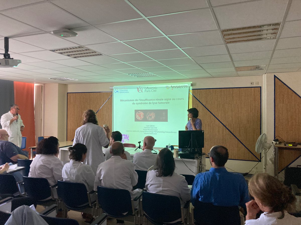 Dernière session de la saison pour les Experts MIR <a href="/CHLeMans/">Centre Hospitalier du Mans</a> avec Pr Lara Zafrani de Saint Louis <a href="/APHP/">Assistance Publique – Hôpitaux de Paris (AP-HP)</a> sur le syndrome de lyse tumorale <a href="/cguitton44/">GUITTON Christophe</a> <a href="/LandaisMickael/">landais mickael</a> <a href="/darreau_c/">darreau cédric</a> <a href="/ElieAzoulay5/">Elie Azoulay</a>
