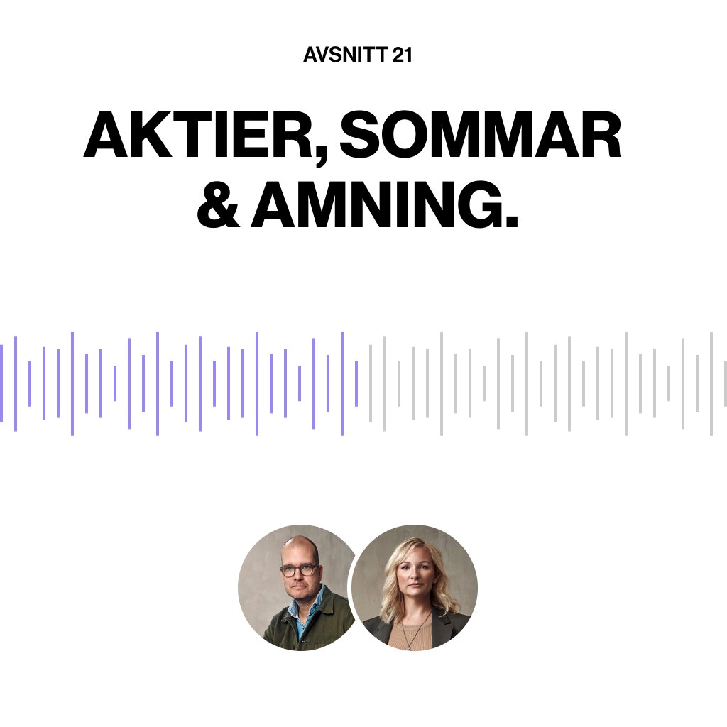 Nytt poddavsnitt ute! Det snackas aktielansering vilket <a href="/JockeBornold/">Joakim Bornold</a>  &amp; <a href="/LHagsten/">Louise Hagsten</a> är alldeles spralliga över, gratis courtage! Hur kommer det gå? Och finns det något särskilt att tänka på vad gäller din ekonomi inför sommaren? Det och mycket mycket annat. Finns där poddar finns!