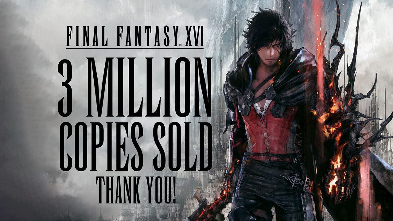 Final Fantasy XVI shipments and digital sales top three million - Gematsu