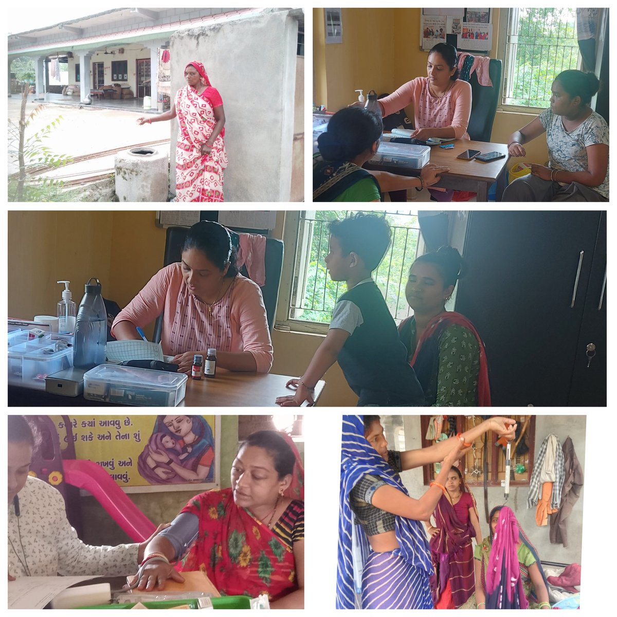 ઓ. પી. ડી, મમતા દિવસ, અબેડ કામગીરી, HBNC વિઝિટ...