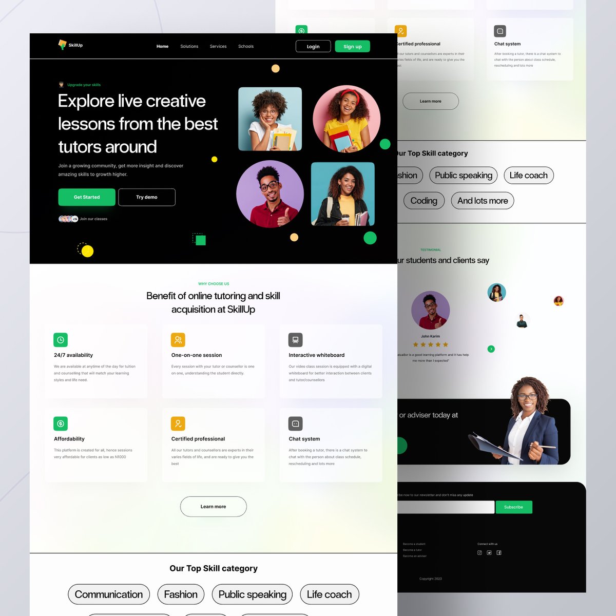Wyseknigh xyz on twitter rt joshuaeki i designed this platform