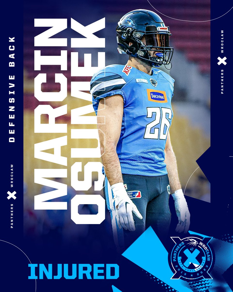 pantherswroclaw's tweet photo. Roster moves! 🏈 Jakob Schridde (DL), Nemania Vučković (DB), and Jakub Ciurkot (K) are joining the Panthers Wrocław. In addition, Marcin Osumek (DB) is being moved to the injured reserve (IR).

#ThePackX https://t.co/UsyAtBBgaX