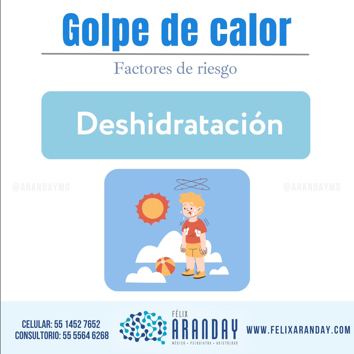 #Hidratación #deshidratacion #SaludMental #SaludyBienestar #OndaDeCalor #GolpeDeCalor