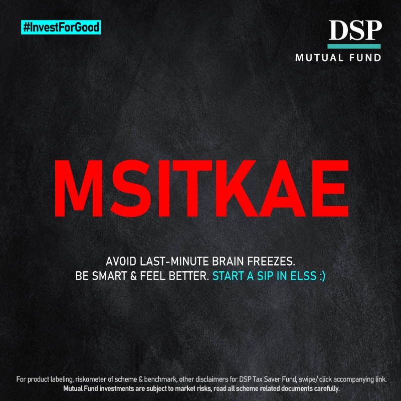 dspmf's tweet photo. Spot the real mistake, mitron :)
It’s not the spelling. It’s that you haven’t started a #SIPinELSS yet!