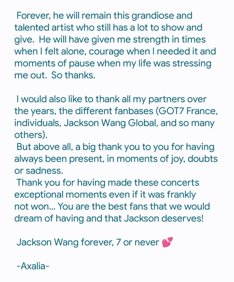 Jackson Wang France tweet media