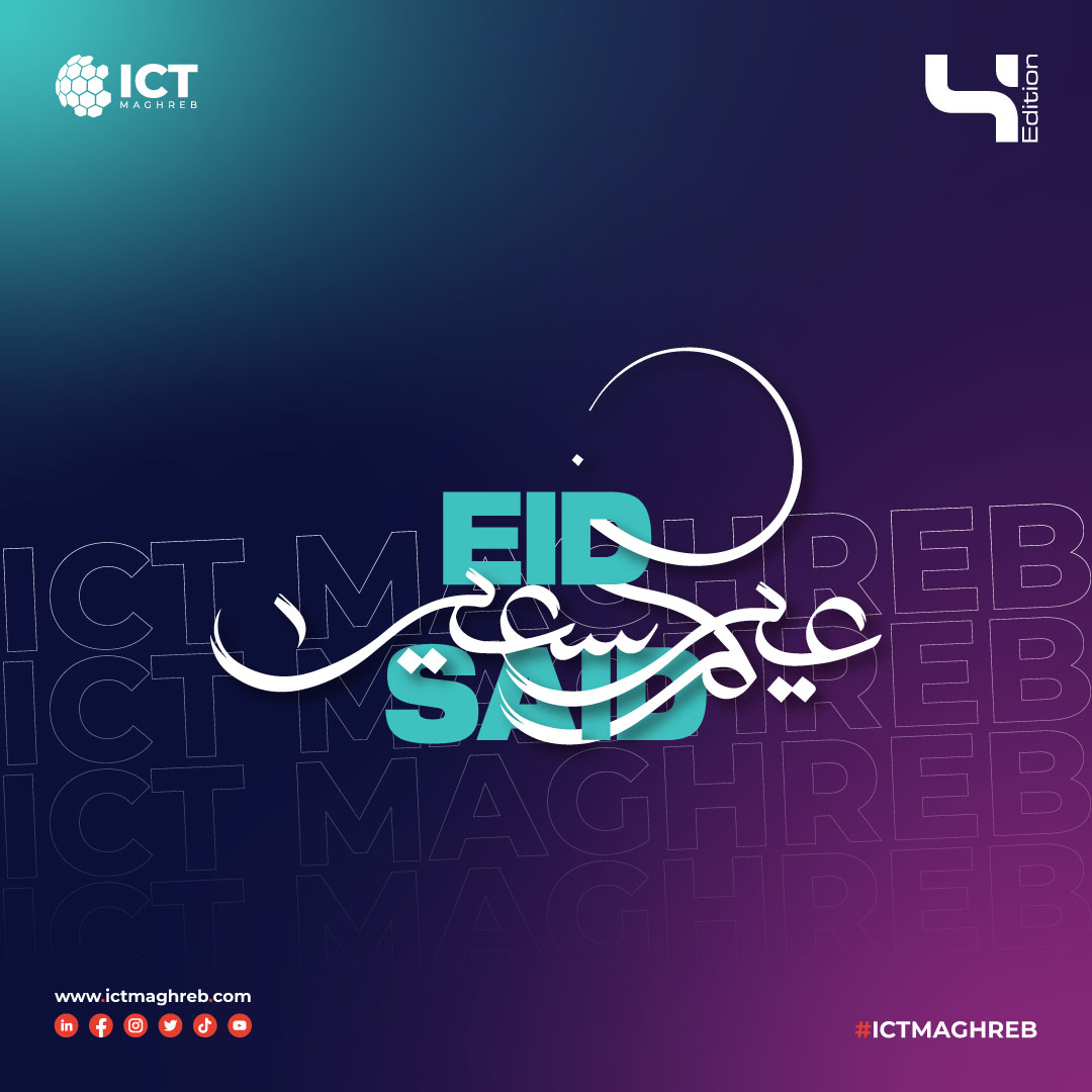 L’équipe ICT MAGHREB vous souhaite Eid Al Adha Mubarak ! 🌙🐑

#eid #fêtes #eideladha #tic #digitale
