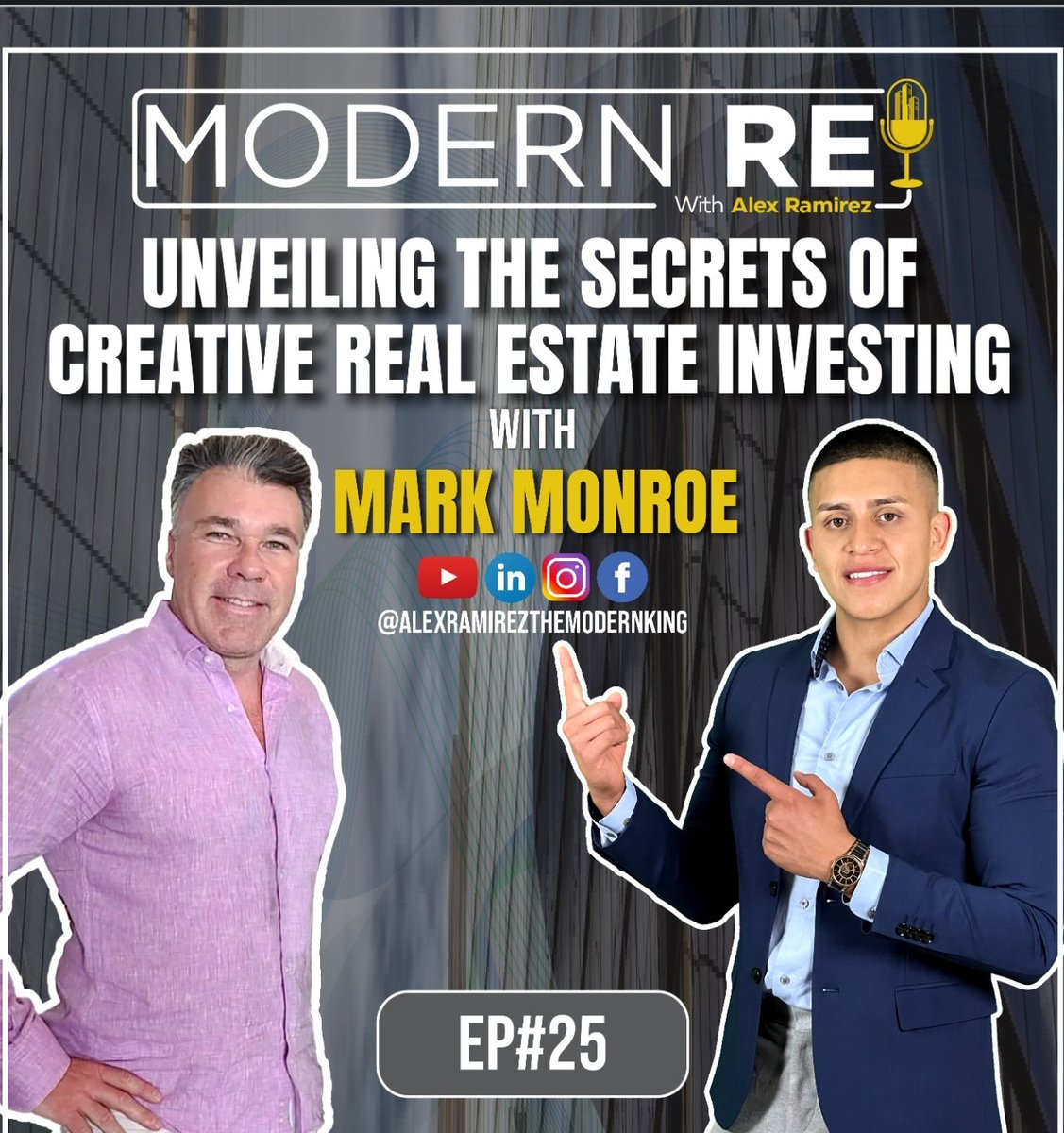 markmonro's tweet image. #sellerfinancing #sub2 #realestate #notes #BiggerPockets ##investing #1 #wholesaling #credit #housing #leaseoption #podcast #markmonroe