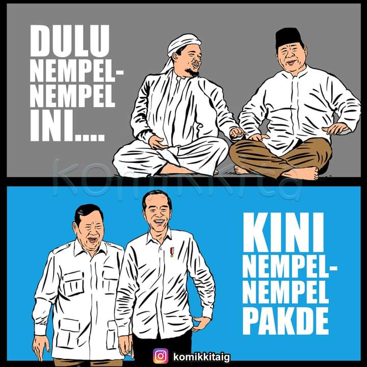Indonesia bisa bubar 2030 jika kalian salah pilih, Jadi pemimpin itu harus optimis ora mencla mencle sperti orang yg menghina jokowi tukang andong..