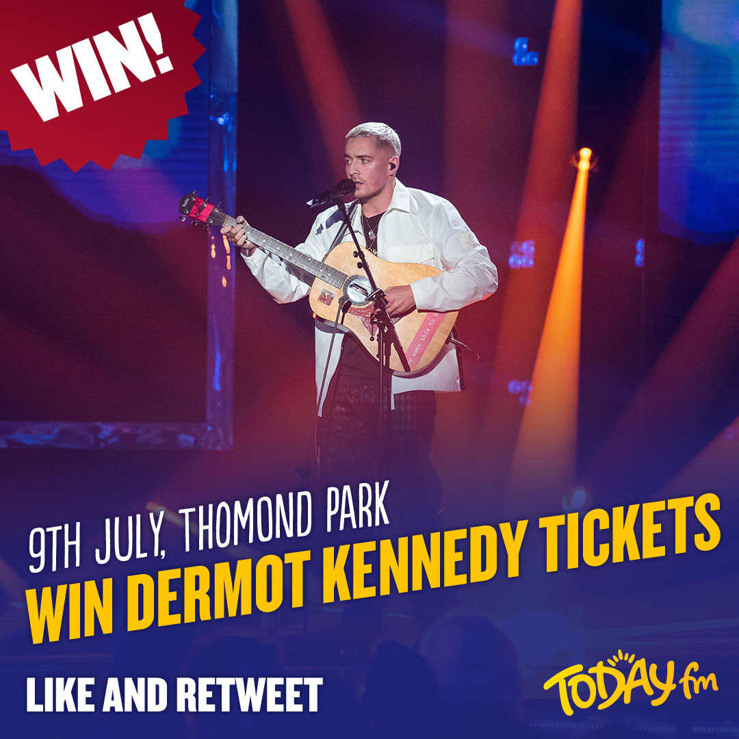 🎟 Want TWO tickets to see Dermot Kennedy LIVE in Thomond Park? 🎟 💛 Like 🔁 Retweet 📲 Follow @TodayFM You can also tune in to Today FM every single day for your chance to win some more incredible tickets as part of the #SummerOfMusicYouLove T&Cs apply