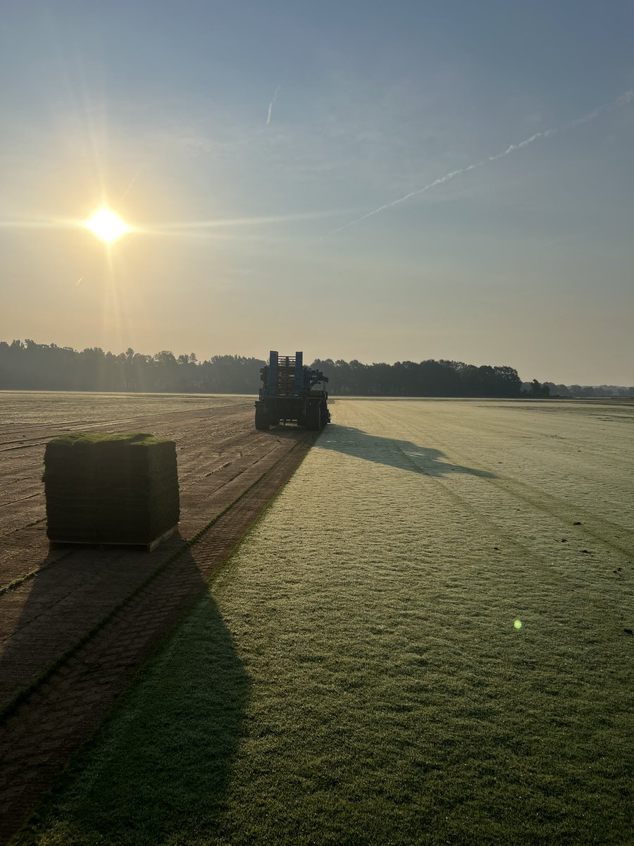 Good morning from @winsteadturf! Hope everyone has great day! @SodSolutions 
#Latitude #Turf #Sod #CustomersFirst