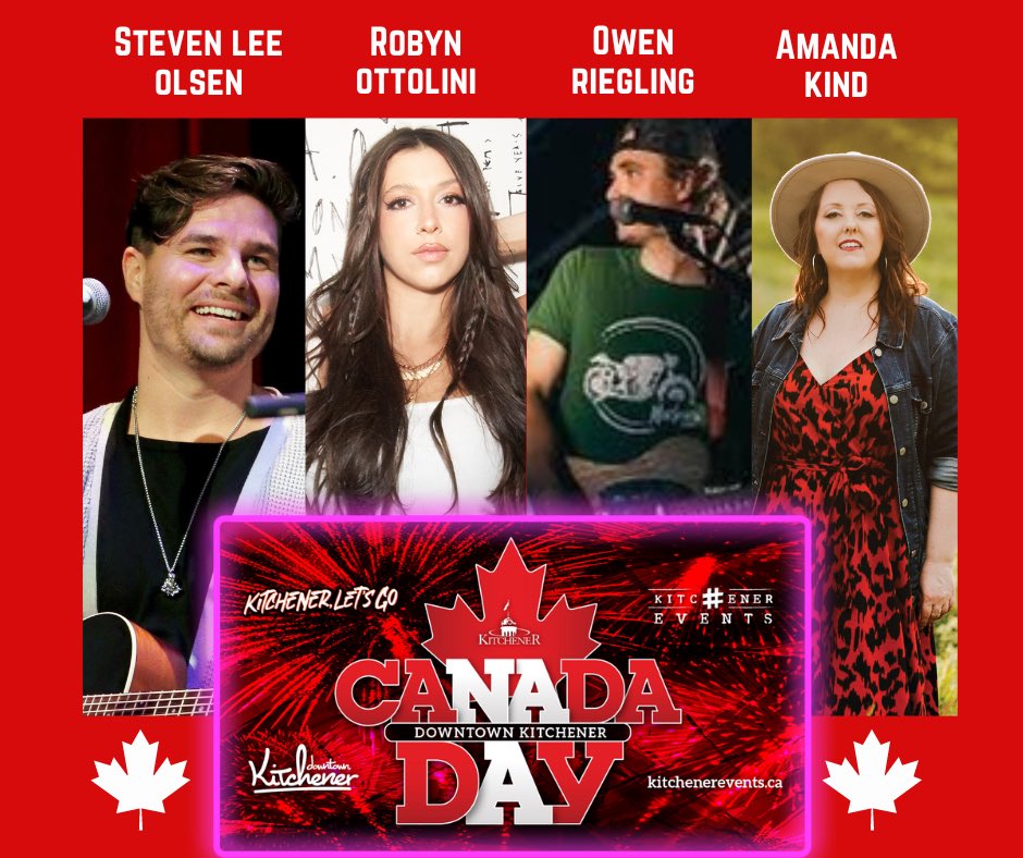 Dave Schnider (@daveschniderkw) on Twitter photo Celebrate #CanadaDay in #DTK π¨π¦This Saturday, starting at 6pm, thereβs a great & free concert in front of <a href="/cityofkitchener/">kitchener</a> hall. Enjoy some of Canadaβs best country artists. <a href="/stevenleeolsen/">Steven Lee Olsen</a> @robynottolini @owenrieglingmusic & <a href="/missakind/">ππ¦ππ§ππ π€π’π§π (she/her)</a> Then some fireworks to end the day. Celebrate #CanadaDay in #DTK π¨π¦This Saturday, starting at 6pm, thereβs a great & free concert in front of <a href="/cityofkitchener/">kitchener</a> hall. Enjoy some of Canadaβs best country artists. <a href="/stevenleeolsen/">Steven Lee Olsen</a> @robynottolini @owenrieglingmusic & <a href="/missakind/">ππ¦ππ§ππ π€π’π§π (she/her)</a> Then some fireworks to end the day.