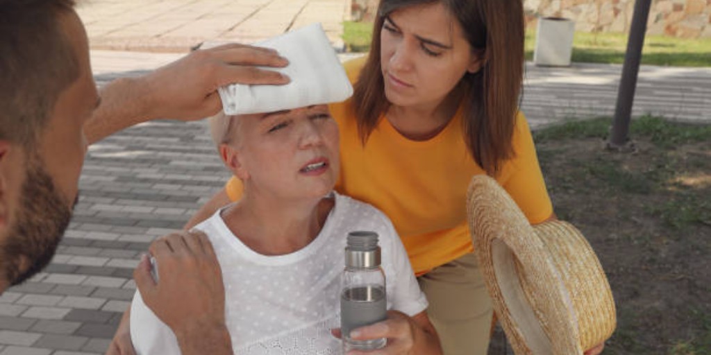 El Pasoans are feeling the triple-digit #heatwave, and the #ElPaso Fire Department discusses the symptoms of #HeatStroke and #HeatExhaustion: bit.ly/3pjp2jx #HeatSafety #OutdoorSafety