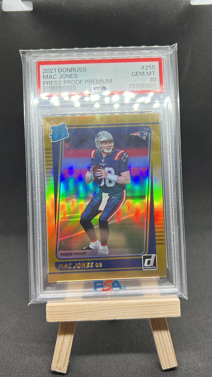 C.D.’s Cards on Twitter "Mac Jones gold PP psa 10 80 shipped Tua pink