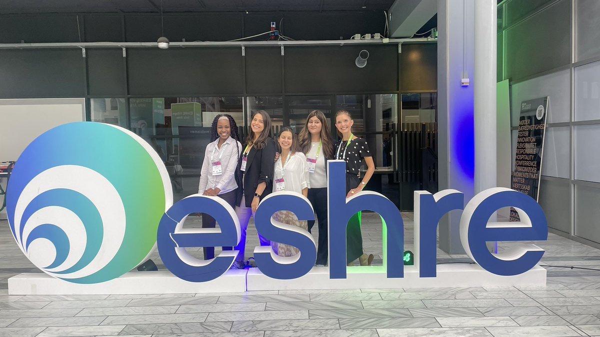 ✨Also, I couldn’t imagine how nice it would be be one of @theESHRE5. My colleagues were amazing and being able to report everything that happened here at #ESHRE2023 was an one life time experience! Thank you, girls for that brief time together!