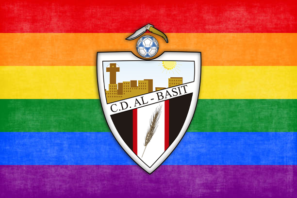 EscuelaAlBasit's tweet photo. Ama el fútbol y a quien quieras, como quieras.
Por el derecho de hacerlo con libertad y sin miedo. #DíadelOrgullo #LGTBI 🌈
#cdalbasit #vamosalbasit ⚫️⚽️⚫️ https://t.co/UrePxDcuYD