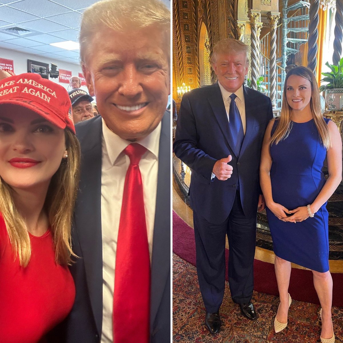 TalkMullins's tweet photo. I was hoping he’d be wearing a red tie yesterday. Great minds think alike. ❤️💙 https://t.co/JMrYbzPxKM