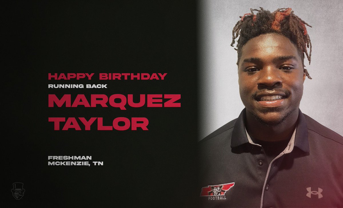 GovsFB's tweet photo. Happy birthday to Running Back, Marquez Taylor‼️🔥🎩

#BreakTheStone | #FTB https://t.co/LUjhgKBuw0