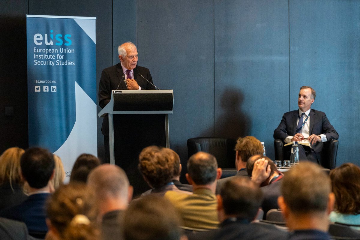 HR/VP @JosepBorrellF's keynote speech from our annual conference yesterday on #EUdefence is now available to watch and read ⤵️

🎦: audiovisual.ec.europa.eu/en/video/I-242…
📃: eeas.europa.eu/eeas/rethinkin…