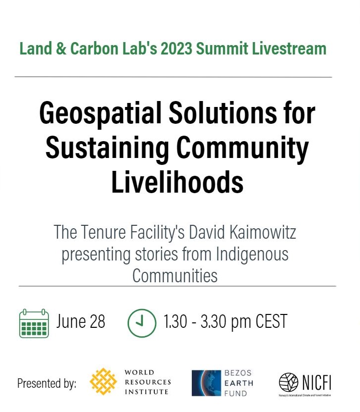 The Tenure Facility (@tenurefacility) on Twitter photo #IndigenousCommunities use #GeospatialData to plan for and monitor #SustainableTimber use in #Guatemala. Listen to <a href="/DKaimowitz/">David Kaimowitz</a> of <a href="/TenureFacility/">The Tenure Facility</a> speaking now at the #LandandCarbonLab. Here’s the livestream Agenda – Land & Carbon Lab (landcarbonlab.org) #IndigenousCommunities use #GeospatialData to plan for and monitor #SustainableTimber use in #Guatemala. Listen to <a href="/DKaimowitz/">David Kaimowitz</a> of <a href="/TenureFacility/">The Tenure Facility</a> speaking now at the #LandandCarbonLab. Here’s the livestream Agenda – Land & Carbon Lab (landcarbonlab.org)