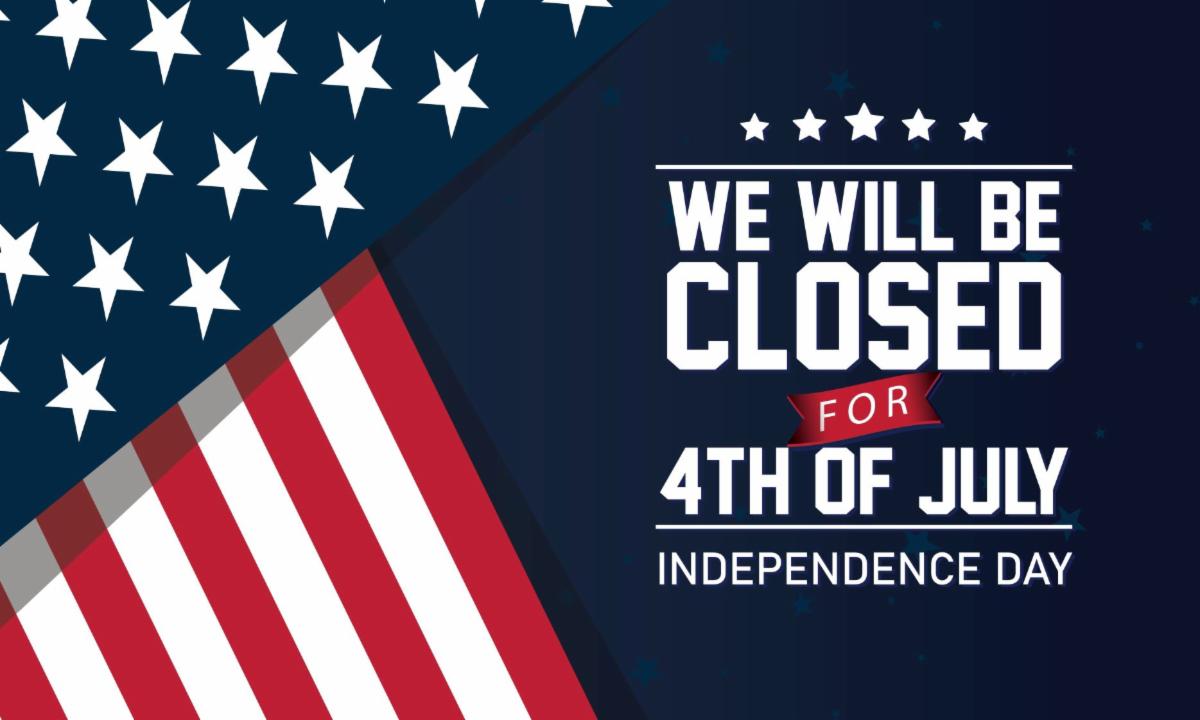 Stenograph, including Tech Support, will be closed Tues., July 4, for Independence Day. All orders placed after 9 am CT on Mon., July 3, will be processed on Wed., July 5. Overnight Tech Support will stop at 11:59 pm CT on Mon., July 3, and will resume at 8 am CT on Wed., July 5.