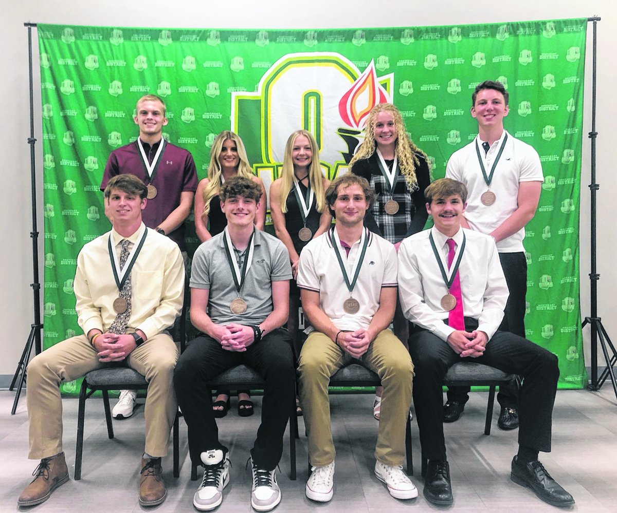 paulboggssports's tweet photo. Your 2023 @OHSAASports @SEDABSports Scholar-Athlete Recipients which were present @ Tuesday's banquet @ the Parks Edge Events Center in Jackson. 5 of them were from Scioto County. @BVLocalSchools @MadisonWhitta17 @nolan14Wright @GeorgeArnett9 @AshkettleLucie @Isabell_Neal04 https://t.co/SAdr96GLH3