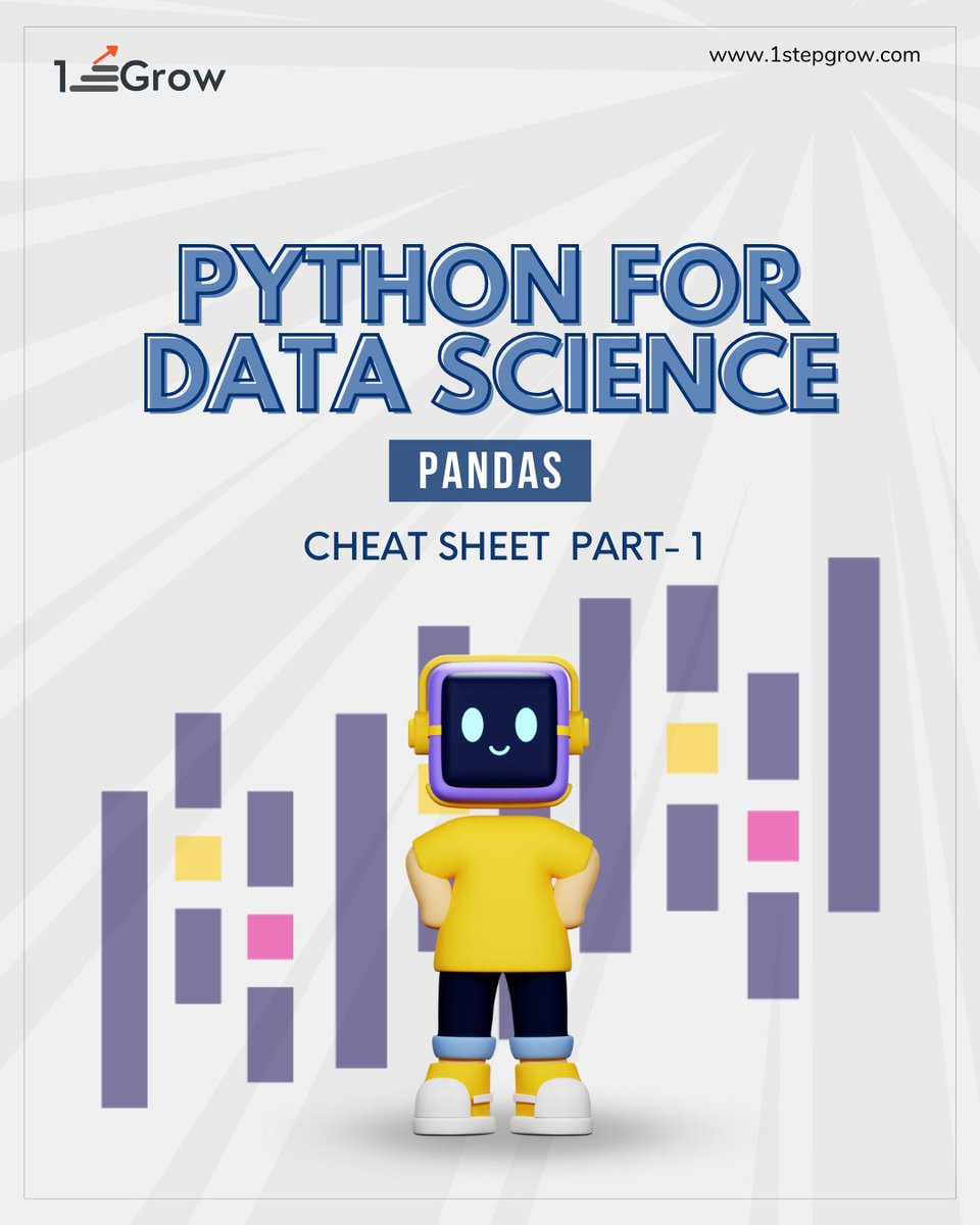 1stepGrow's tweet image. 🔍 Learning Python can be tough, but Pandas 🐼 makes it easier!
Pandas is a powerful library that effortlessly transform and manipulate your data 📈
💪 Follow @1stepGrow for more data-driven inspiration.
#PandasLibrary #DataScience #DataManipulation #DataAnalytics #1stepGrow