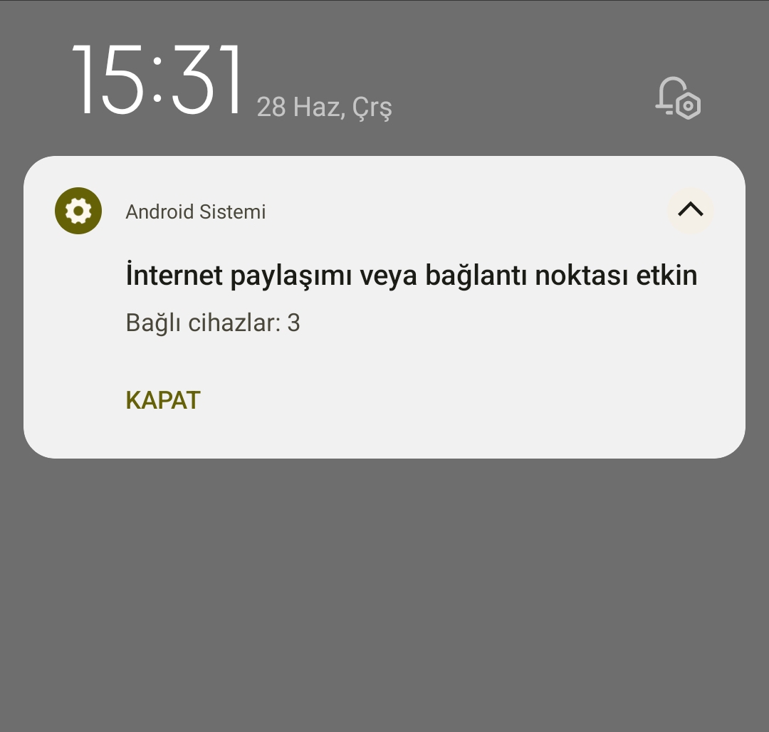 Modem olarak kullanılıyorum...🙄

🌵